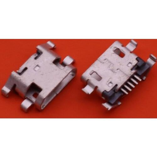 100pcs/lot Micro USB Charging dock Port Connector Socket Replacement Part For Motorola Moto E6 Plus