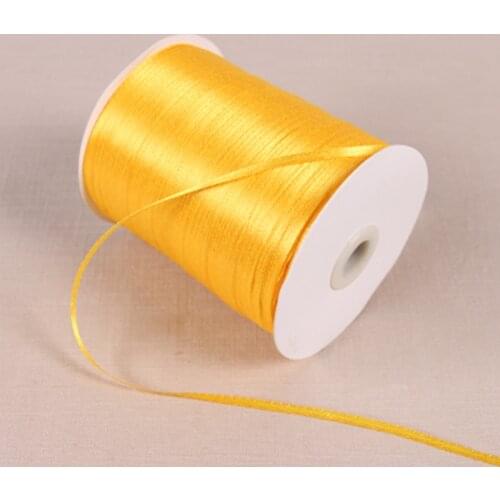 1/8" 3mm Satin Ribbon for packing and bow & Garment Accessories 20y/lot 17