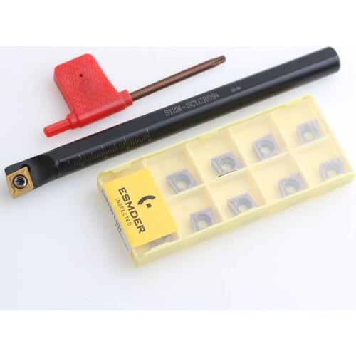 1PC S12M SCLCR09 CNC Cutting Internal Tools for Turning Lathe Drill Bar Holder CCMT