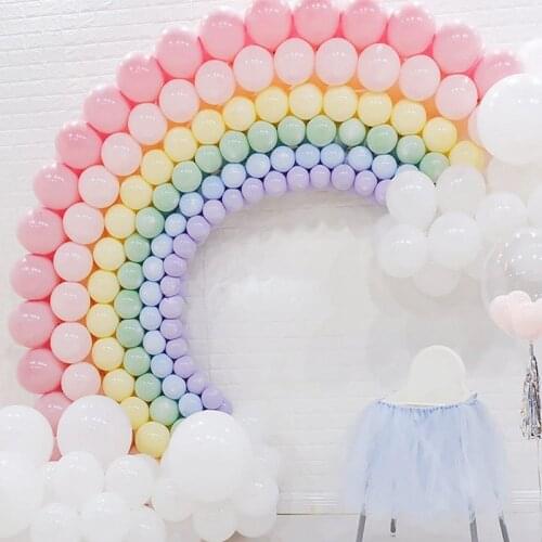 10/20/30/50pcs 10inch Multicolor Macaron Latex Balloons Pastel Candy Inflatable Balloon Baby Shower Birthday Wedding Party Decor