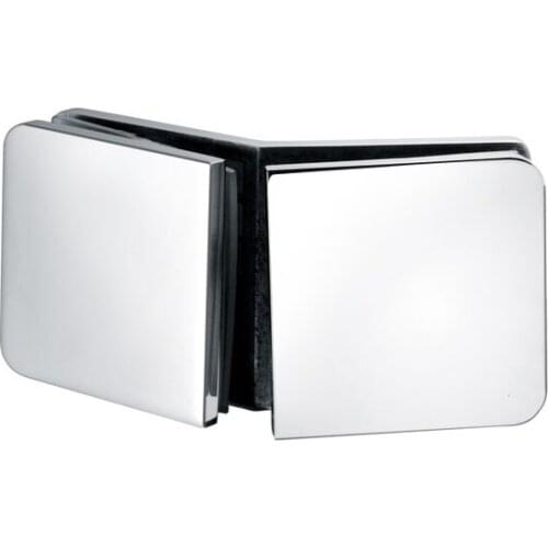 304 stainless steel 135 degree glass clip fixed clip diamond shower room hardware accessories door clip