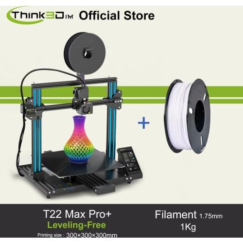 3D Printer TMC2208 1+4 Photoelectric Sensors Auto-Leveling 3D Printing Machine Plus 1kg 1.75mm PLA Filament Printer 3D Machine