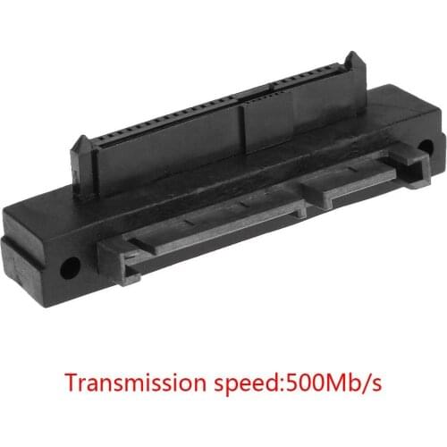 6Gbps SATA 3 22Pin SATA Male to 22Pin SAS Female Port Extension Converter Adapter SAS Hard Disk Drive SATA HDD to SAS port