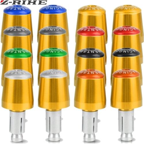 7/8" 22mm CNC Aluminum Motorcycle accessories Handlebar Bar Bike Grip Ends Weights Plug for SUZUKI GSXR GSXR Honda Cbr