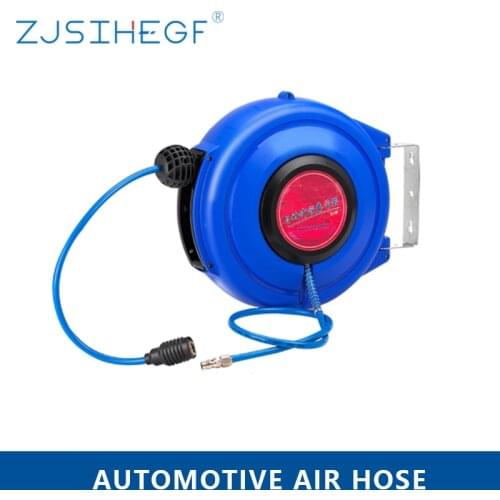 8*5mm 10*6.5mm 12*8mm Automotive Air Hose Reel Gas Drum PU Clip Yarn Pneumatic Tool Steam With Air Gun