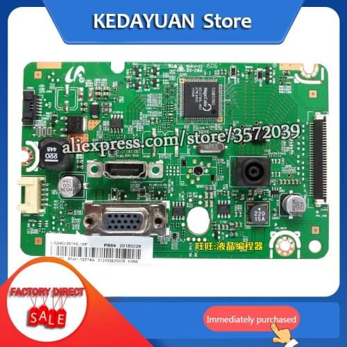 Free shipping 100% test work for samgsung LS24D360HL/XF drive board BN41-02175A