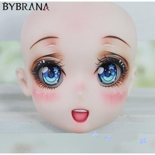 Bybrana 1/3 1/4 1/6 1/8 1/12 BJD SD 2DD Doll Pressure Eye Cartoon Eyeball
