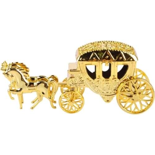 Carriage Candy Case Chocolate Gift Birthday Party Wedding Decoration Royal Carriage Candy Box