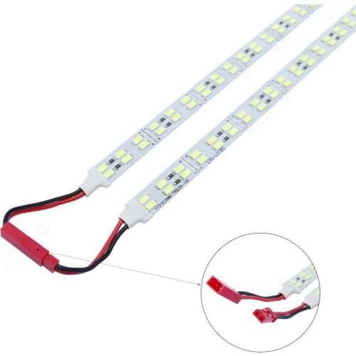DC12V 0.5M Rigid Hard LED Strip Light SMD5630 Double Row 84LED Super Bright Led Bar Home Light Aluminum 10pcs