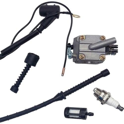 Carburetor Ignition Coil & Fuel Line/Filer Fit For STIHL Chain Saw/Chainsaws 038 MS380 MS381 038 AV Super Magnum