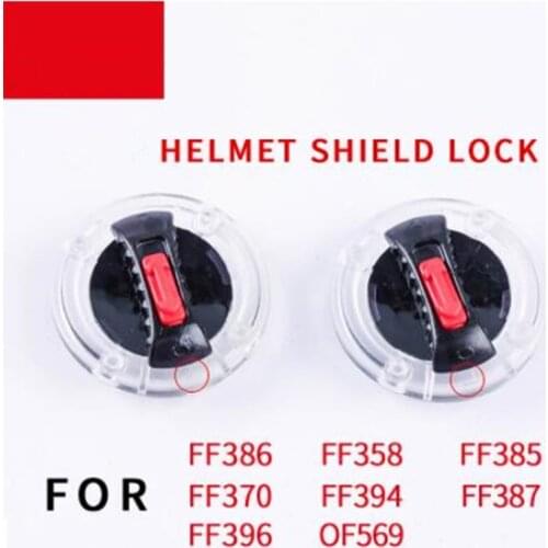 Motorcycle Helmet Visor Base for FF386 FF358 FF385 FF370 FF394 FF387 FF396 OF569 Helmet Shleld Lock helmet Accessories & Parts