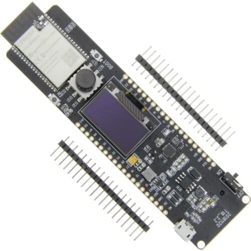 LILYGO® TTGO T-Lion ESP32-WROVER 4MB SPI Flash And 8MB PSRAM 0.96OLED Five-Way Button 18650 Battery Holder