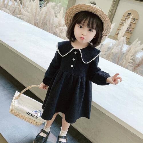 Spring And Autumn New ChildrenS Clothes Fashion Girl Children Princess Dress Baby Kids Korean Style Long-Sleeved Dress