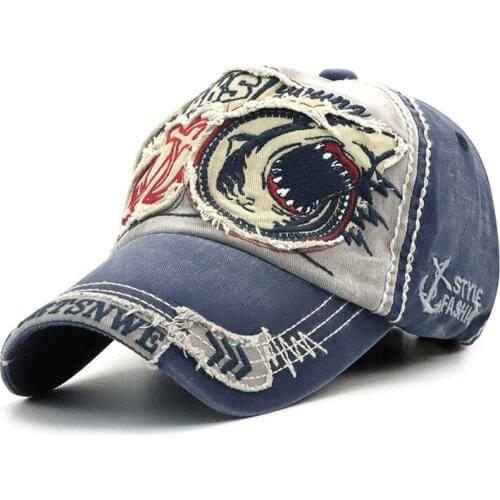 The latest fashion cowboy style low-key baseball cap unisex truck cap sports climbing cap