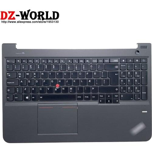 New Palmrest Upper Case With Icelandic Backlit Keyboard Touchpad for Lenovo Thinkpad S5 S531 S540 Laptop C Cover 00HM877