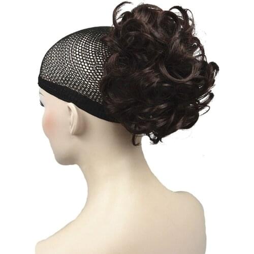 StrongBeauty Short Curly Claw Clip-on Hair Ponytail Hairpiece Synthetic Extension Wig 42 Color