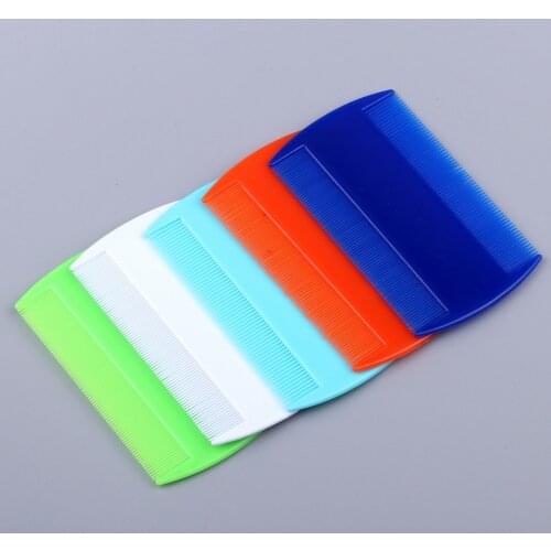 Pet Hair Removal Comb Clean Lice Combs Pet Flea Comb Double-sided Dense-toothed Double-row Flea Comb Pet supplies