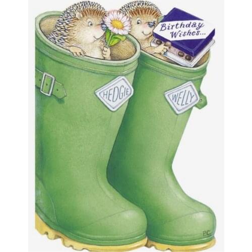 Rain Boots Transparent Silicone Rubber Stamp And Metal Die Sheet Cling Scrapbooking DIY Cute Pattern Photo Album