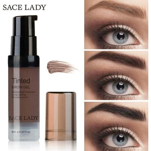 Sace Eyebrow Lady Dye Eyebrow Waterproof Shadow For Eye Brow Wax Long Lasting Tint Shade Make Up Paint Pomade Cosmetic T0029
