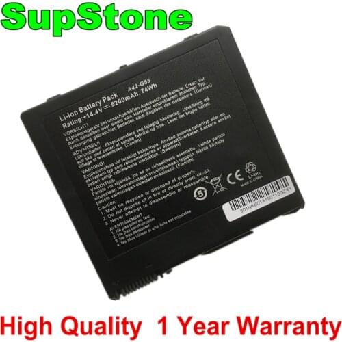 SupStone 5200mAh Genuine A42-G55 Laptop Battery For ASUS G55V G55VM G55VW Series Korea Cell 1 year warranty free shipping