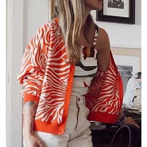 BOHO INSPIRED Zebra Pattern Button Through Cardigan long sleeve streetwear fashion winter cardigan sweater knitted cardigan