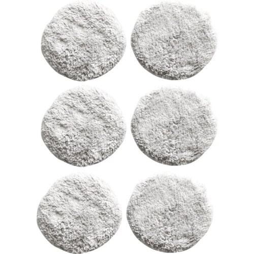 6Pcs Cleaning Cloth, Rag and Wipe Cloth, Suitable for Bo Niu Generation Window Cleaning Robot Hobot168 188