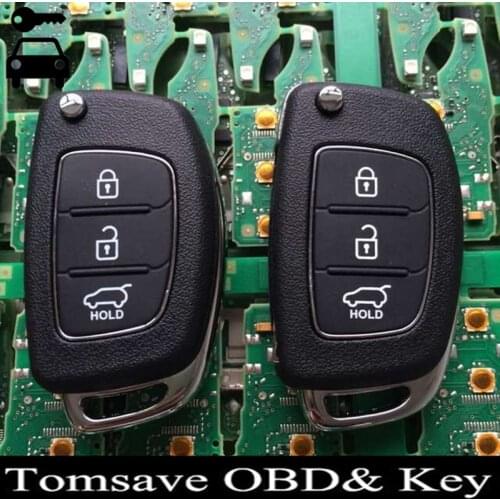Car 3 Buttons Remote Key 433Mhz with ID46 Chip for Hyundai i20 Accent ix-35 ELANTRA IX35 Tuscon Creta Sonata Alarm Remote Key