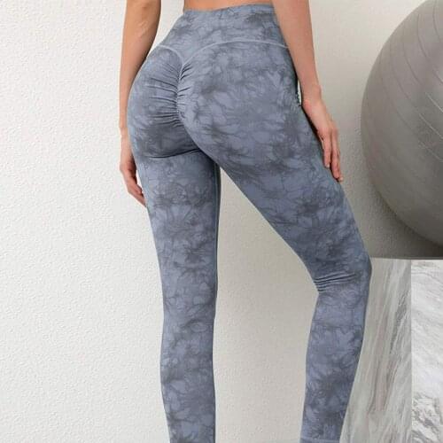 Seamless Yoga Pants Hip Lifting Leggings Women Fitness Sportswear High Waist Tummy Control Gymwear Workout Running Activewear