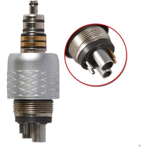COXO Dental 6 Hole Quick Coupler coupling fit Fiber Optic LED Handpiece CX207-GW