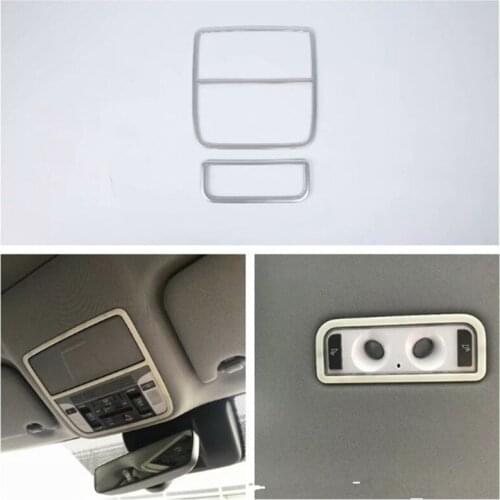 For Acura TLX 2018 Car Front Rear Reading Light Trim Cover ABS Car Styling Moldings Decoration Auto Accessories