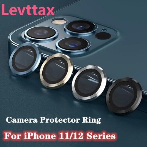 High Quality Rear Camera Metal Protector Ring Full Cover Camera Lens Protect Case for iPhone 11 Pro 12 Pro Max Protective Cap