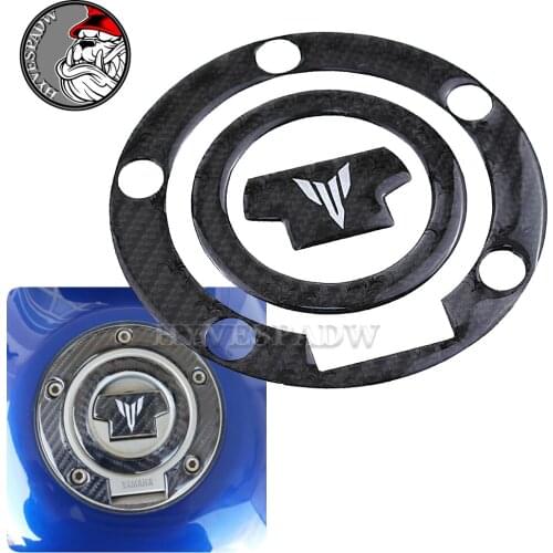 Tank Pad Decorative Protector Carbon Fiber Fuel Tank Cover Protection Sticker MT Logo for Yamaha MT FZ 01 03 07 09 10