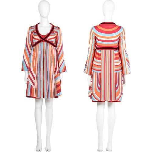 2021 New Arrival Wanda Vision Pregnancy Dress Halloween Maximoff Cosplay Straps Printing Costume Adult Clothes