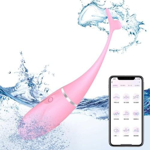 APP Controlled Vibrating Egg Portable Clitoral Stimulator Female Masturbation Tool G-spot Vagina Massager Sex Toys for Woman