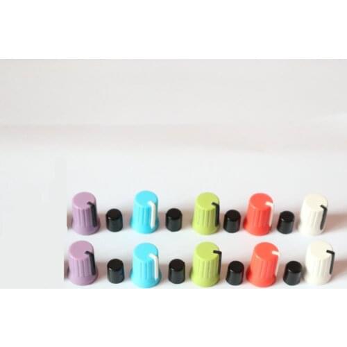 10pcs Rotary Knob NI For Traktor Kontrol Z1 Z2 S2 S4 S5 S8 DJ Controller Mixer