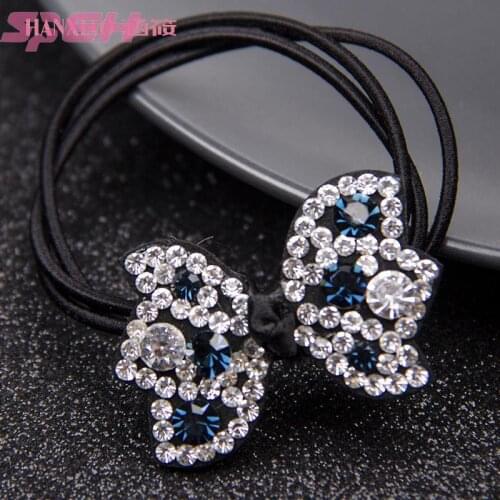 Girls rhinestone headband womens minimalist Korean version of online celebrity hair bands Korea Czech Republic drill