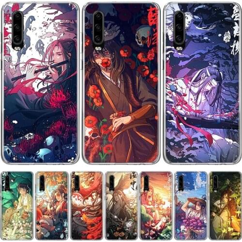 Anime Mo Dao Zu Shi Silicon Phone Case For Huawei P30 P20 P40 P10 Mate 30 20 10 Pro Lite P smart Z Plus + Pattern Cover Coque