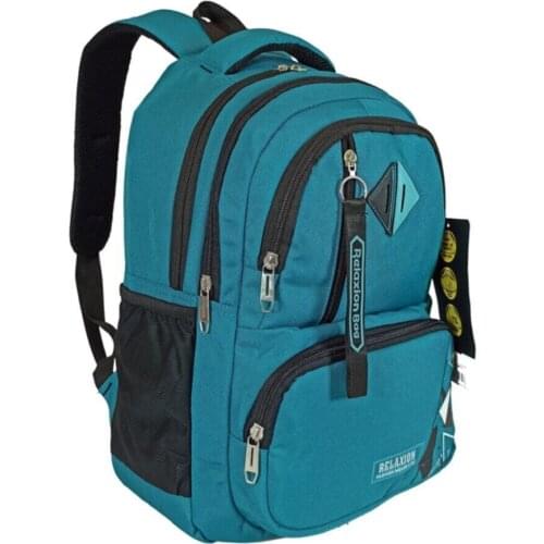 Blue Backpack School Bag 2049