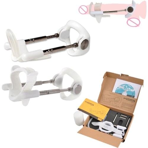 Penis Extender Male Dick Enlargement Edge Stretcher Pump Strap Sex Toys for Men Penile Pumps Device Enlarger