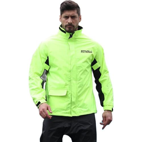 Waterproof Black Rain Coat Men Raincoat Rain Pants Suit Ultra-Thin Male Adult Rain Poncho Electric Motorcycle Riding Gift Set