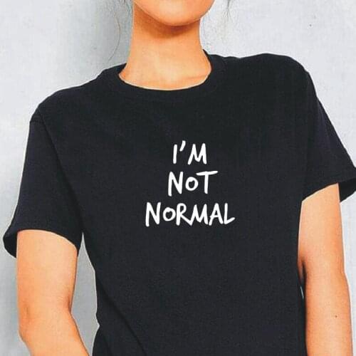 White Black Women T-shirts Tops Summer Funny T Shirt Women Fashion Harajuku Cotton Short Sleeve Ladies Top Dropshipping