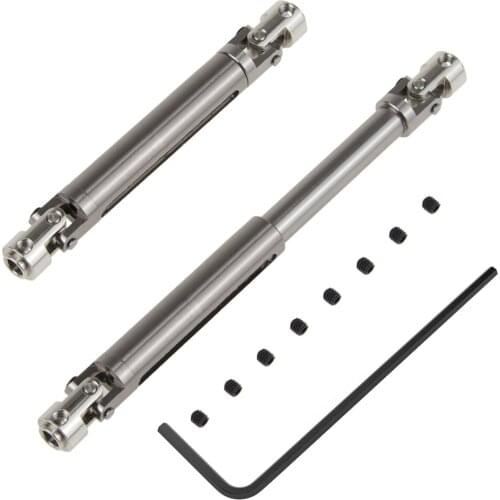 1pair Universal Drive Shaft Joint CVD 103-148mm Fit For AXIAL SCX10 AX10 D90 RC4WD TF2 HSP Pangolin 1/10 Rock Crawler