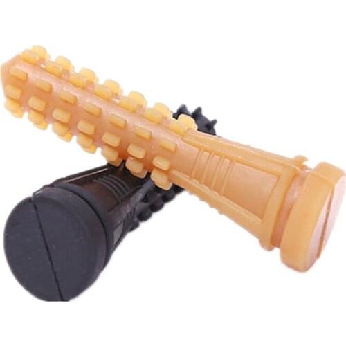 100PCS 9.52cm Poultry Plucking Fingers Duck Quail Feather Hair Removal Machine Glue Stick Chicken Plucker Rubber Corn Rod