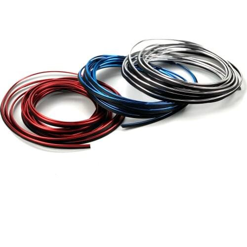 5M Car Accessories Interior Decoration Strip For Volkswagen Jetta Tiguan POLO Passat CC Golf R20 R36 EOS Scirocco