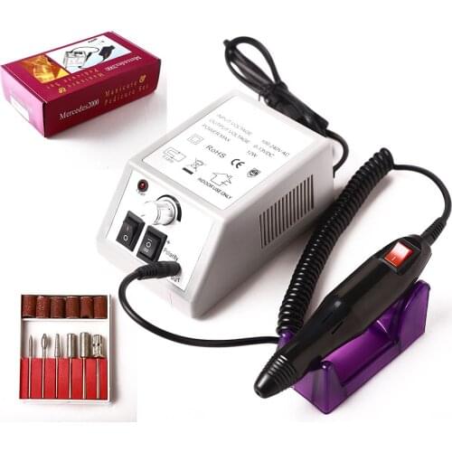Professional Nail Drill Machine Set with Little Electric Manicure 20000RPM Nail Drill Pedicure Machine Nail File Art Tools Kit