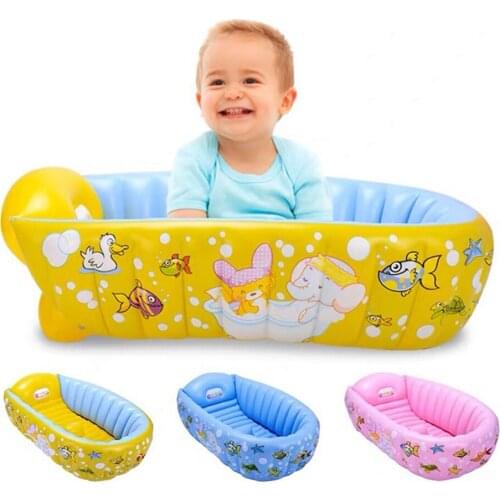 Summer Baby Inflatable Bathtub Safety Swimming Pool Kid Paddling Water Play Toys Portable Home Swim Pool Water Play