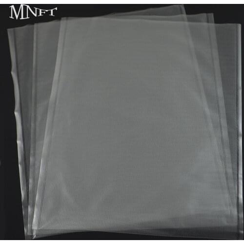 MNFT 100Pcs 15*19cm Carp Fishing Large PVA Dissolve Bags Ground Baiting Boilie Pellet Maggot Maize Bait PVA Bag