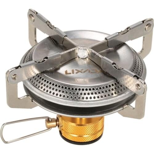 New Lixada Gas Burner Ultralight Portable Outdoor Camping Gas Stove Hiking Backpacking Picnic Cooking Stove 3500W