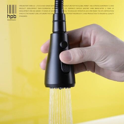 HPB 2 functions high pressure kitchen pull out faucet sprayers kitchen sprayer nozzle water saving faucet accessories H7401