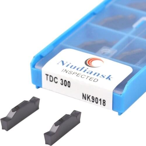 TDC200 NK9018 Grooving Blades TDC300 NK9018 CNC Lathe Tools TDC400 NK9018 Cutting Cutter Carbide Inserts Slotting Turning Tools